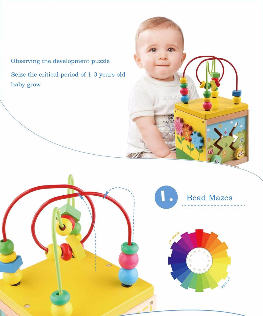 Montessori  Wooden Educational Preschool - licaneshop