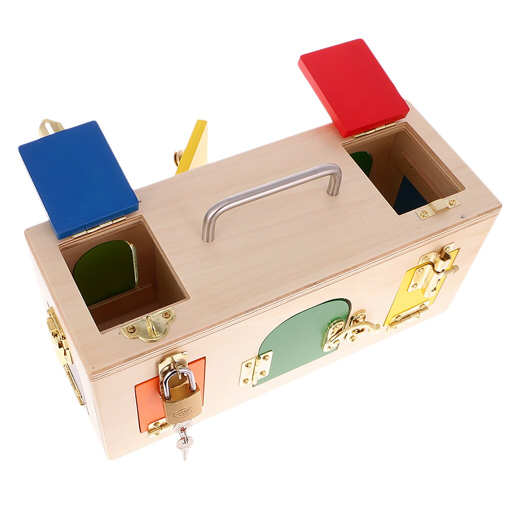 Montessori Wooden Lock Box - licaneshop