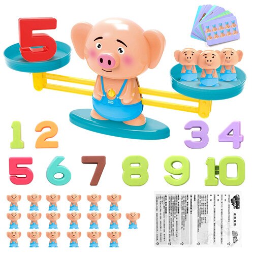 Math game Monkey Balance Number - licaneshop