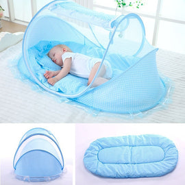 Portable Foldable Baby Bed, anti-mosquito. - licaneshop