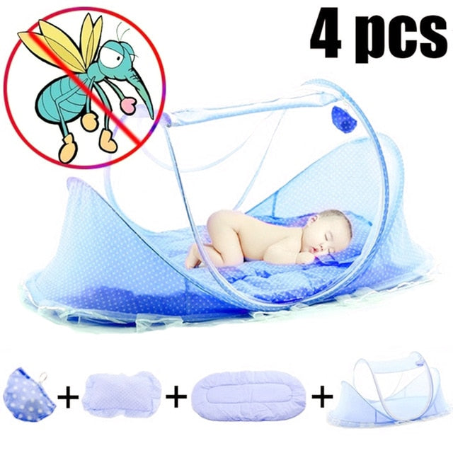 Portable Foldable Baby Bed, anti-mosquito. - licaneshop