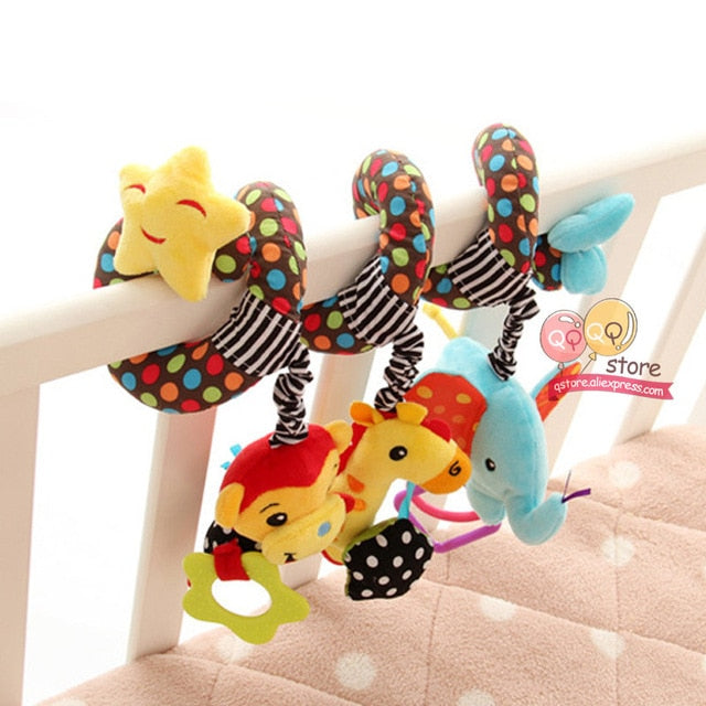 Plush Rattle Crib Spiral - licaneshop